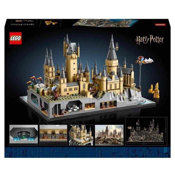 LEGO Harry Potter 76419 Castillo y terrenos de Hogwarts, edificio modelo para adultos, que incluye lugares icónicos 5 LEGO Harry Potter 76419 Castillo y terrenos de Hogwarts, edificio modelo para adultos, que incluye lugares icónicos 5