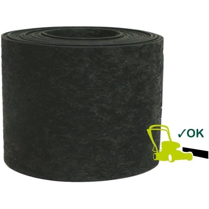 Garden Id 13022535 Borde de Jardín Caucho Reciclado Eco Border 5m H13cm Indestructible, Flexible para Instalación Recta o Curva 1 Garden Id 13022535 Borde de Jardín Caucho Reciclado Eco Border 5m H13cm Indestructible, Flexible para Instalación Recta o Curva 1