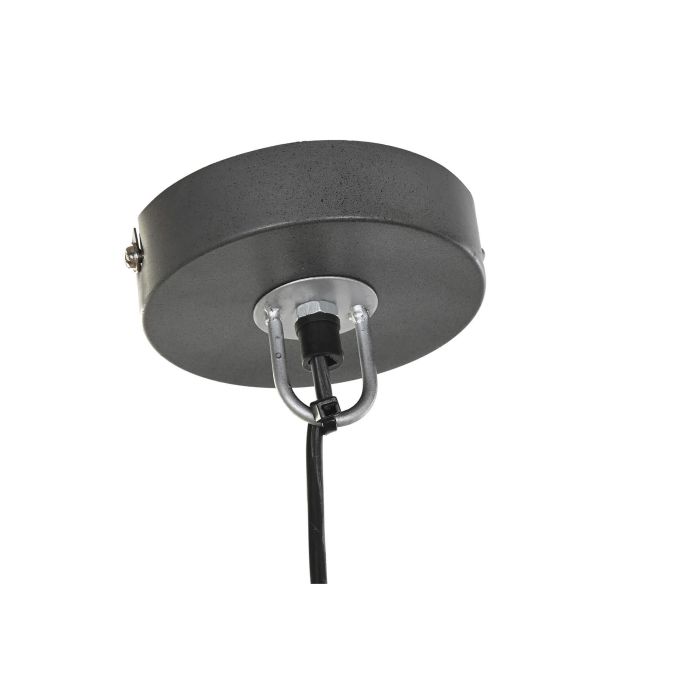 DKD Home Decor Lámpara Techo Metal Gris Negro 24 x 24 x 115 cm 5