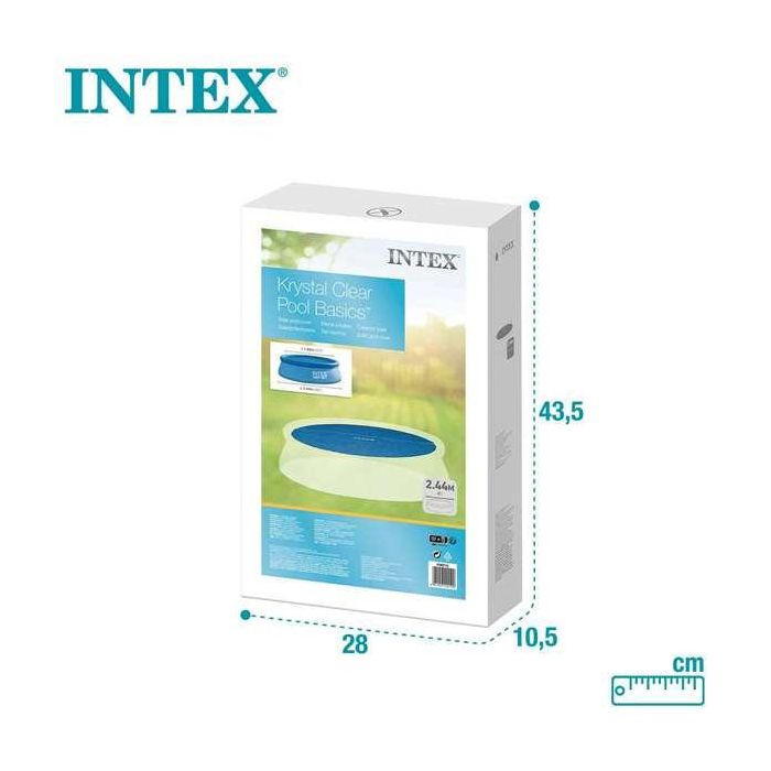 Intex Cobertor Solar Piscina Easy Set Diámetro 244 cm PVC 7