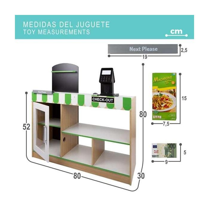 Supermercado de Juguete Teamson 80 x 80 x 30 cm 14