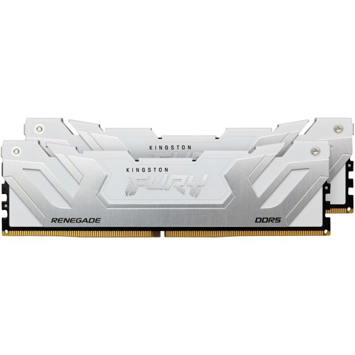Kingston FURY Renegade White XMP Memoria RAM 48GB (2x24GB) DDR5 8400MT/s CL40 CUDIMM para PC 1 Kingston FURY Renegade White XMP Memoria RAM 48GB (2x24GB) DDR5 8400MT/s CL40 CUDIMM para PC 1