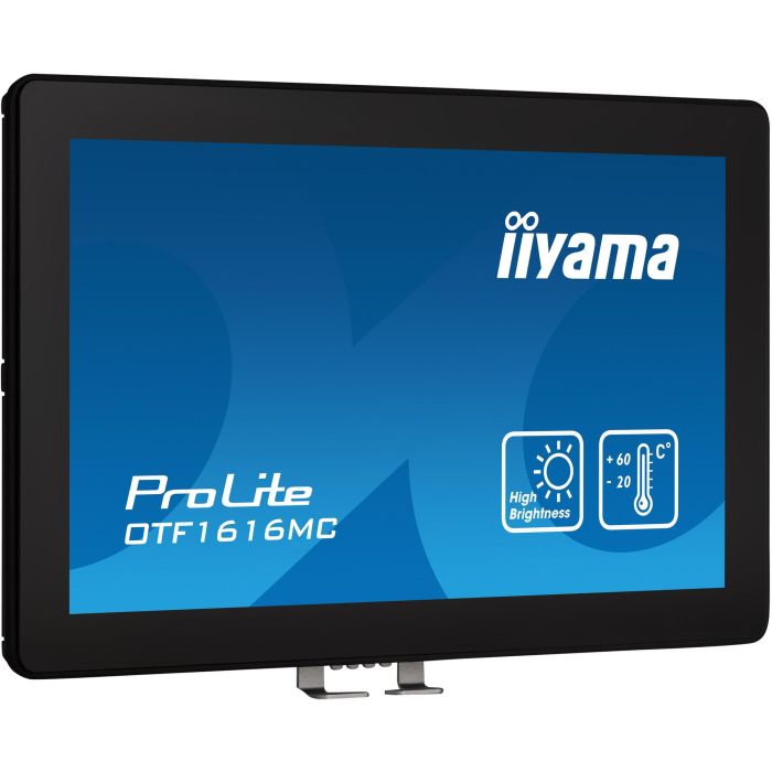 iiyama OTF1616MC-B1 Monitor Táctil 15.6" Full HD LCD, 1920x1080, HDMI+DP+USB, Señalización Digital IP65 6 iiyama OTF1616MC-B1 Monitor Táctil 15.6" Full HD LCD, 1920x1080, HDMI+DP+USB, Señalización Digital IP65 6
