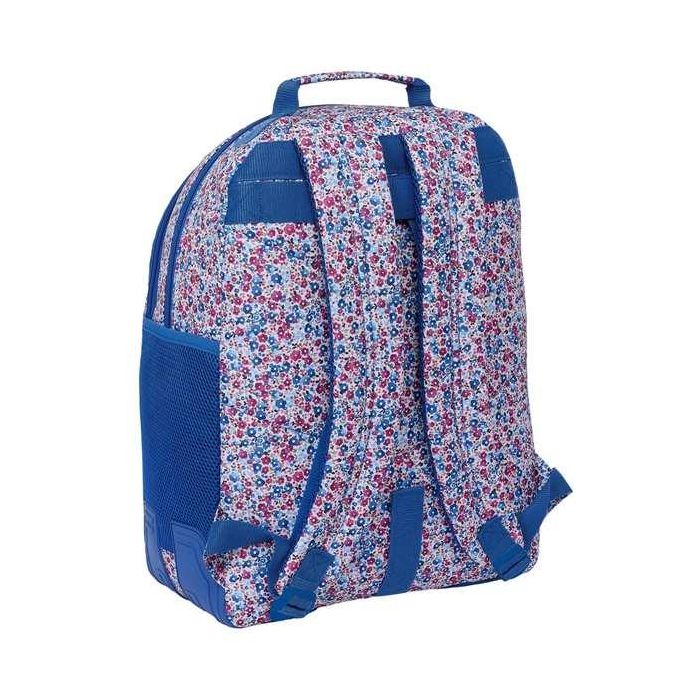 Mochila Safta Doble Con Cantoneras Adaptable A Carro Nait Nait Floresistente Coimbra Azul 420x320x150 mm 1 Mochila Safta Doble Con Cantoneras Adaptable A Carro Nait Nait Floresistente Coimbra Azul 420x320x150 mm 1