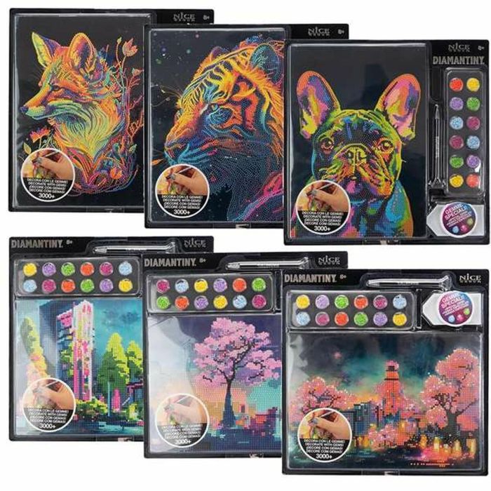 Juego Educativo Crystal Art Diamantiny Surtido 32 x 32 x 2,4 cm 1 Juego Educativo Crystal Art Diamantiny Surtido 32 x 32 x 2,4 cm 1
