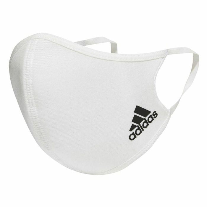 Mascarilla Adidas H34578 Blanco Adultos (Talla M/L) Mascarilla Adidas H34578 Blanco Adultos (Talla M/L)