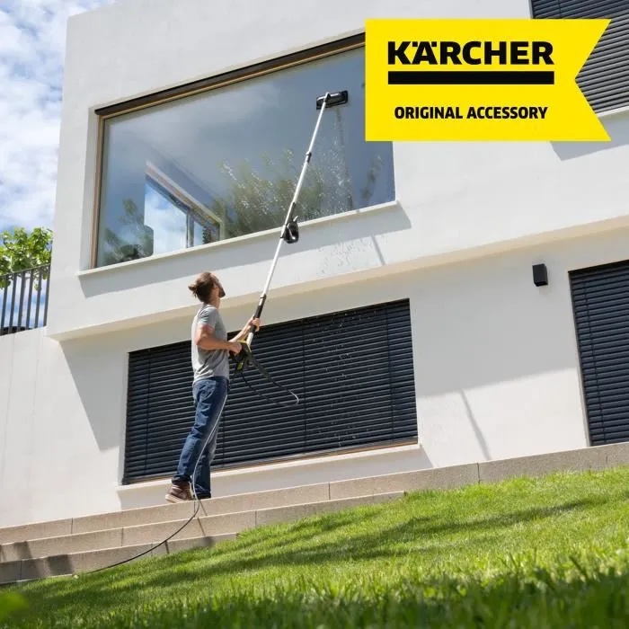 Karcher TLA 4 Cepillo Limpiador de Alta Presión para Ventanas y Fachadas, Accesorio Especial para Superficies Planas 1