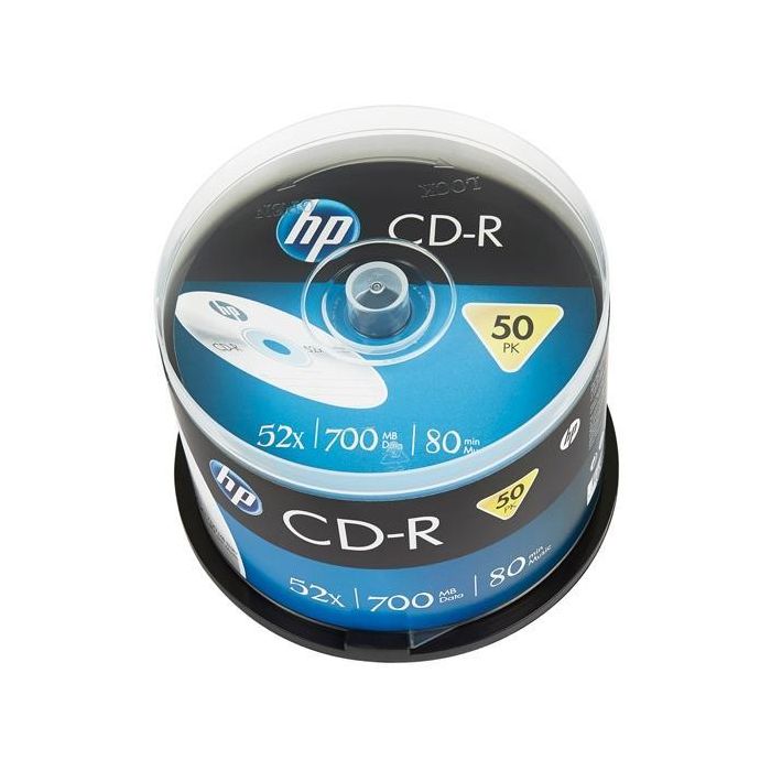 HP CD-R 700MB 52X Tarrina de 50 Unidades