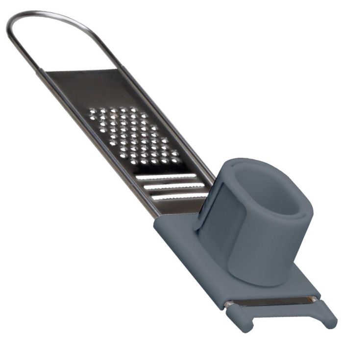 Cook Concept Rallador de Especias Acero y Plástico para Aromatizar Platos, Largo 22.5 cm 5