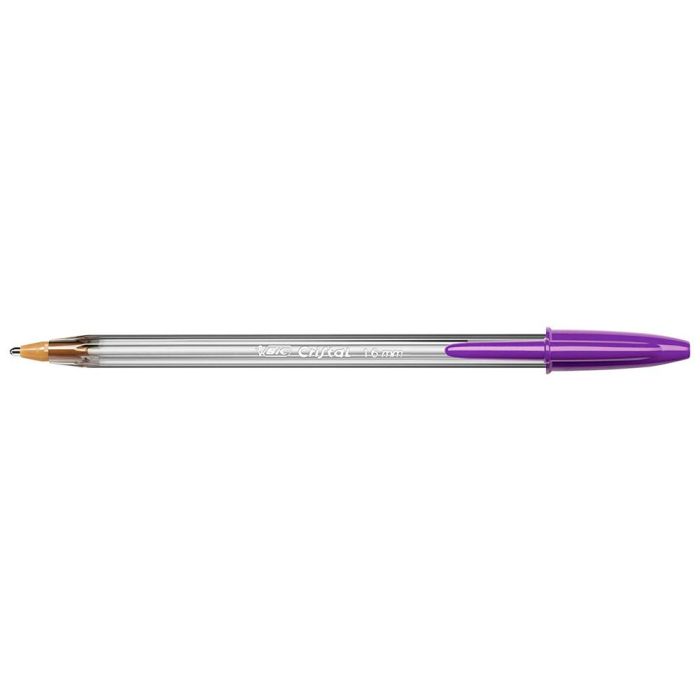 Bic Bolígrafo Cristal Fun Púrpura Caja 20 Ud 1