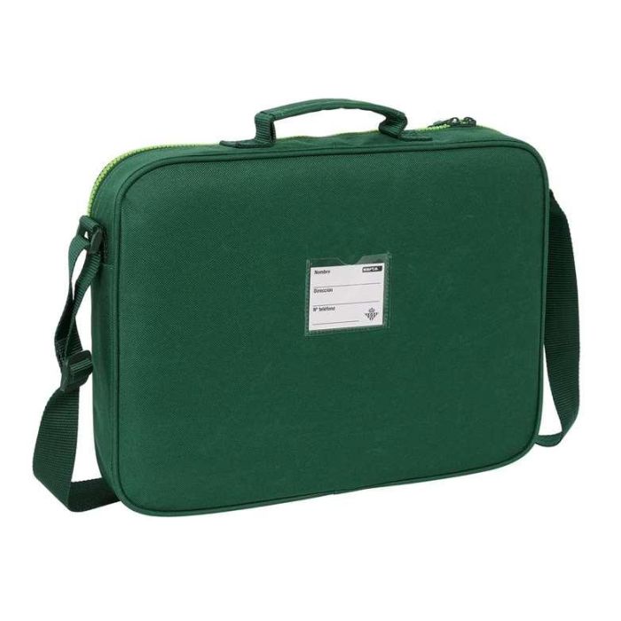 Cartera Extraescolar Safta Resistente Resistente Al Agua Real Betis Balompie 280x380x60 mm 1 Cartera Extraescolar Safta Resistente Resistente Al Agua Real Betis Balompie 280x380x60 mm 1