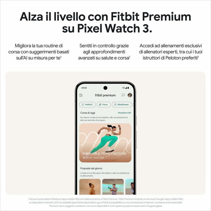 Smartwatch Google GA05785-DE Negro 1,4" 45 mm 5