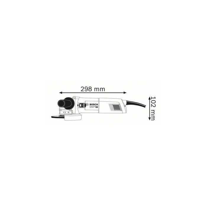 Bosch Professional GWX 14-125 Angle Grinder + DD C 1 Bosch Professional GWX 14-125 Angle Grinder + DD C 1