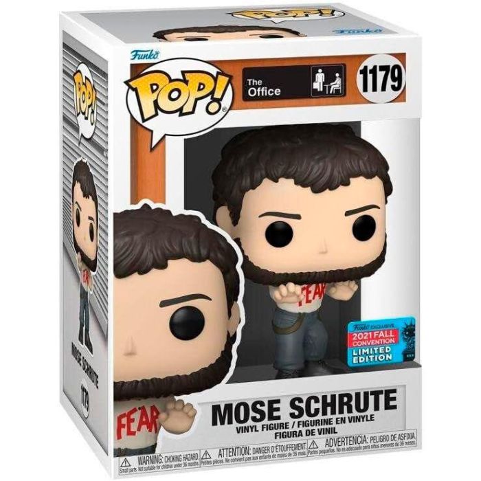 Funko Figura POP The Office Mose Schrute Exclusivo Vinilo 9cm