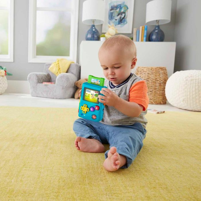 Fisher-Price Miniconsola Reto De Aprendizaje HHX12 para Bebés con Música y Sonidos 4