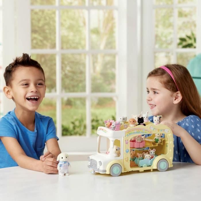 Accesorios para casa de Muñecas Sylvanian Families 5744 Rainbow Fun Nursery Bus 1 Accesorios para casa de Muñecas Sylvanian Families 5744 Rainbow Fun Nursery Bus 1