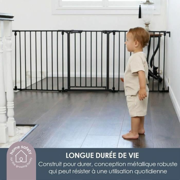Dreambaby Discovery 3 Adapta Barrera de seguridad infantil extensible, de 74,5 cm a 1,95 m, robusta y fácil de instalar, Blanco 4 Dreambaby Discovery 3 Adapta Barrera de seguridad infantil extensible, de 74,5 cm a 1,95 m, robusta y fácil de instalar, Blanco 4