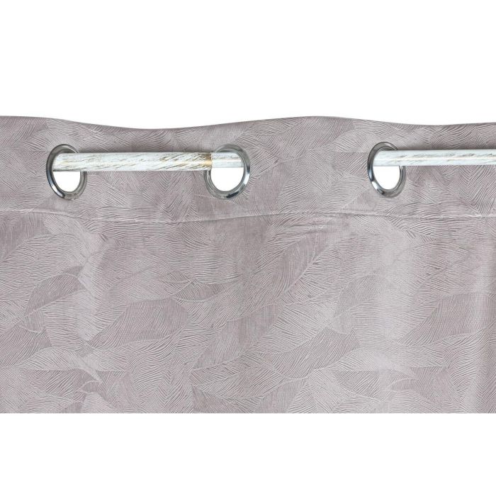 Cortina Urban DKD Home Decor Rosa Palo 260 x 140 cm 4