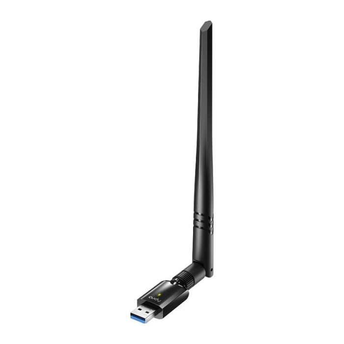 Cudy Adaptador Wi-Fi USB 3.0 AC1300 High Gain WU1400 Doble Banda Velocidad 867Mbps Antena Externa 5dBi Negro 0 Cudy Adaptador Wi-Fi USB 3.0 AC1300 High Gain WU1400 Doble Banda Velocidad 867Mbps Antena Externa 5dBi Negro 0