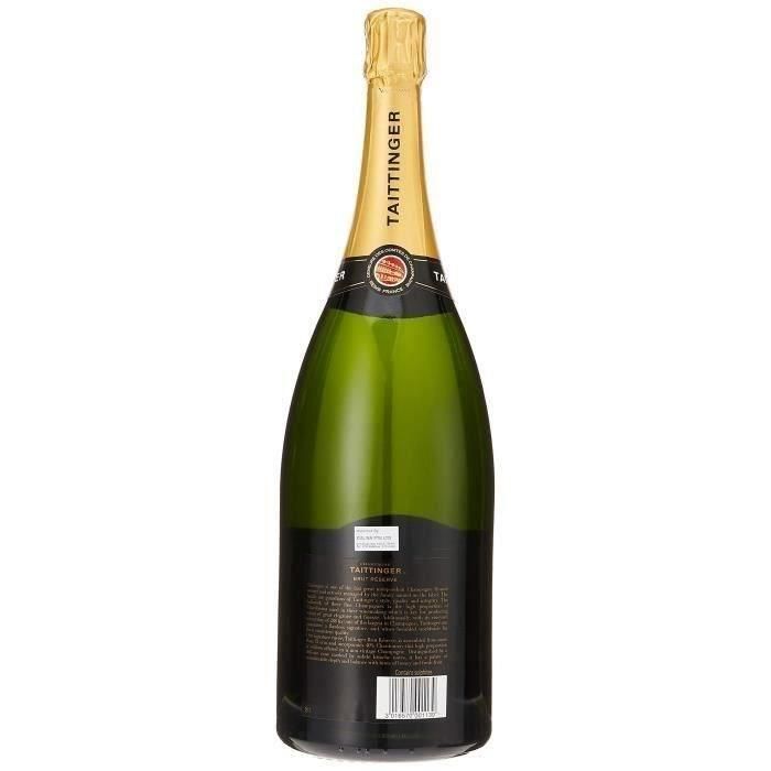 MAGNUM Champagne TAITTINGER Brut Réserve caja 150 cl 12.5 ° 1