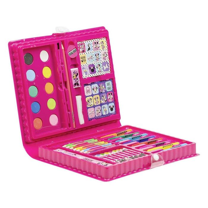 Set papelería coloreable caja minnie 45.0x26.70x 3 cm 2 Set papelería coloreable caja minnie 45.0x26.70x 3 cm 2