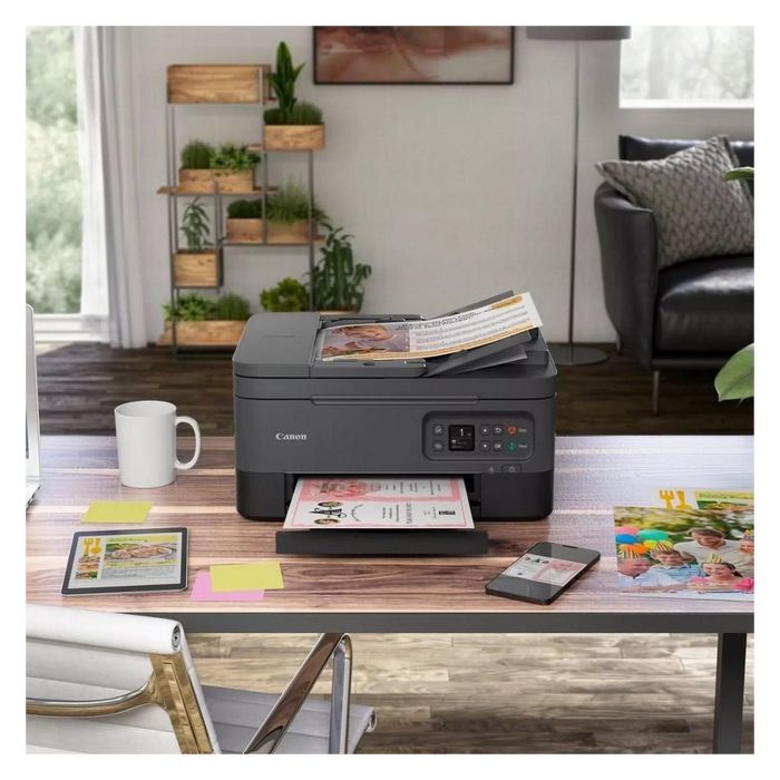 Canon PIXMA TS7450i Impresora Multifunción 3 en 1 Inyección de Tinta Color WiFi Duplex ADF A4 Negro 4