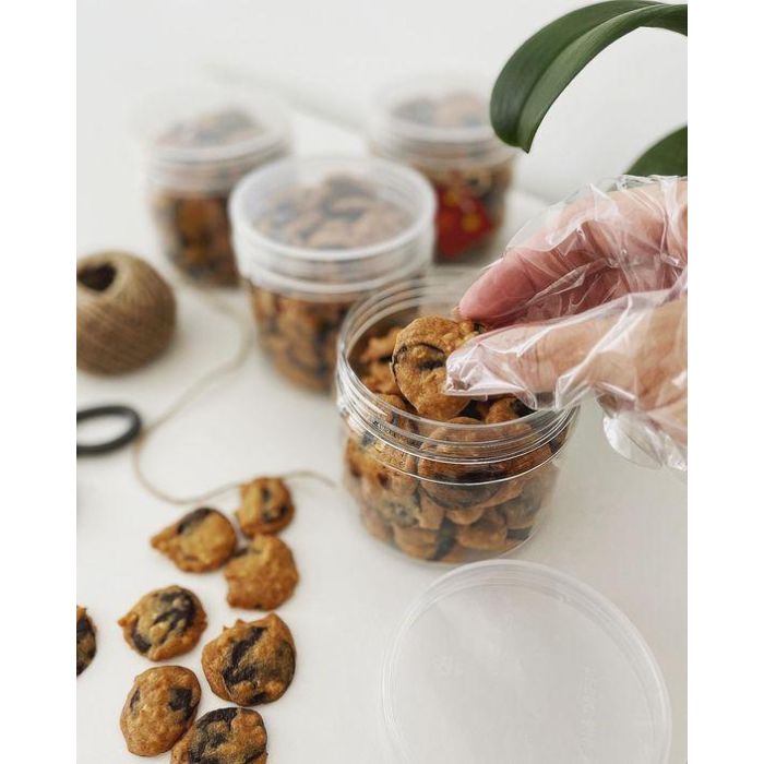 Set de 4 tarros PET con tapa plástica 280 ml - Algon (12 Cajas) 3 Set de 4 tarros PET con tapa plástica 280 ml - Algon (12 Cajas) 3