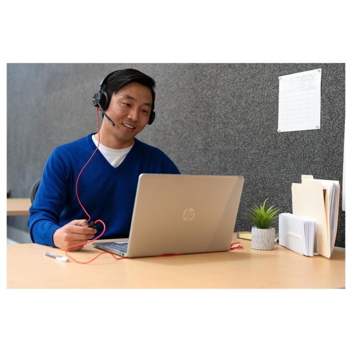 HP Auriculares Estéreo Blackwire C8225-M USB-C/A Certificado para Teams Negro