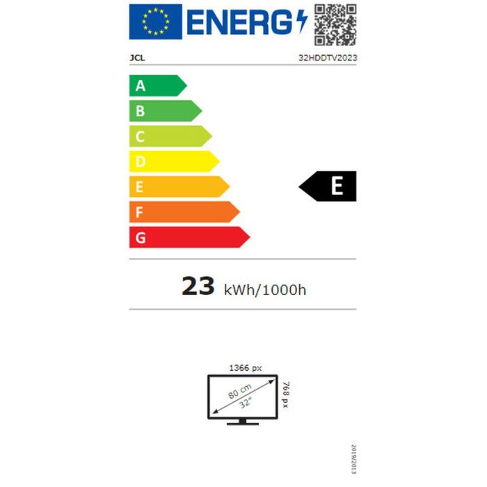 Televisión JCL 32HDDTV2023 HD 32" LED 1