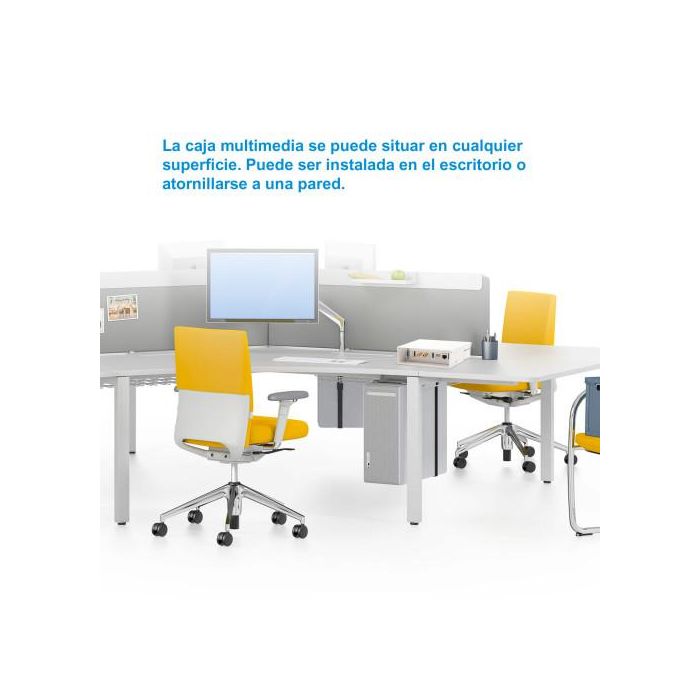 Nanocable 10.35.0003 Caja de Conexiones Multimedia de Pared VGA, HDMI, Jack 3.5, RCA, 2xUSB, 2xRJ45, Blanco 5