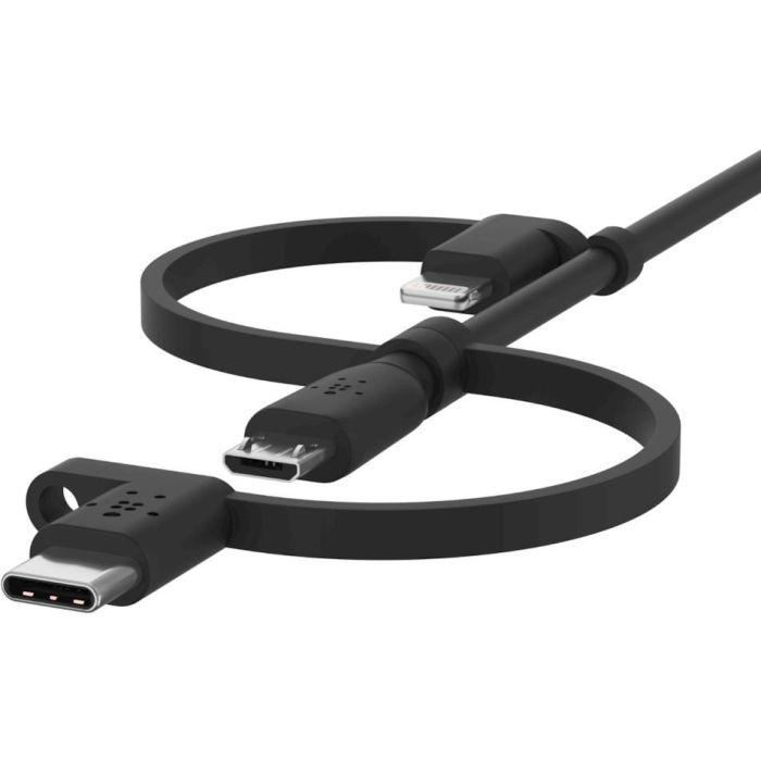 Cable USB Belkin CAC001BT1MBK Negro 1 m 4