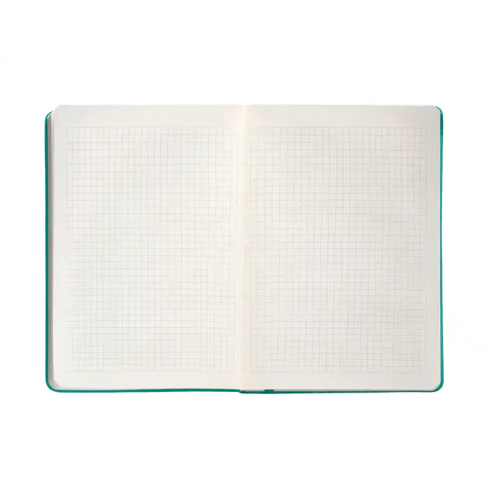 Antartik Cuaderno A4 Tapa Dura Hojas Cuadriculadas Turquesa 100 Hojas 80gr FSC 7
