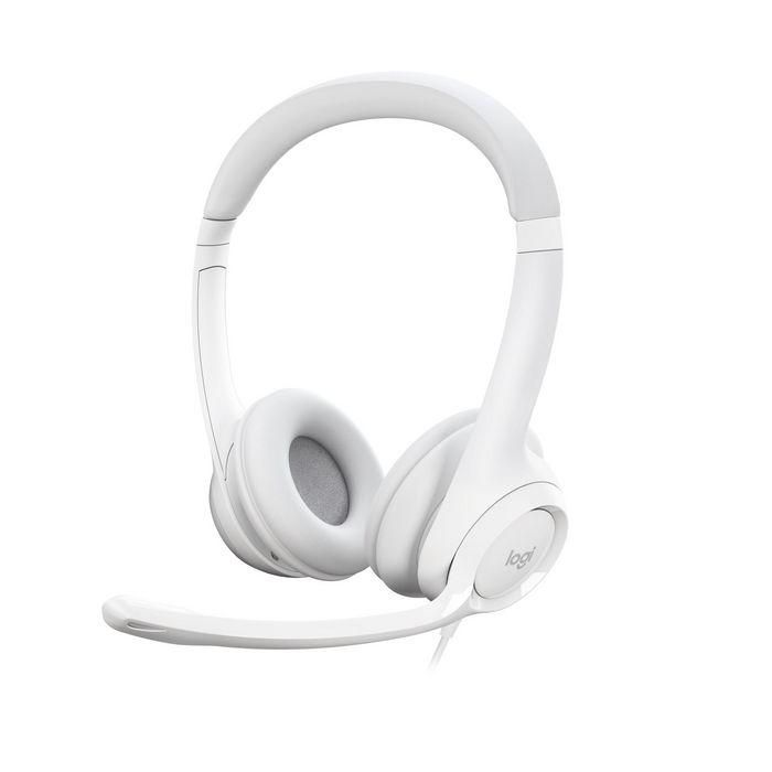 Logitech LOG5099206107304 H390 Casco Estéreo con Cable USB-A y Micrófono Antibuidad, Blanco Roto 0 Logitech LOG5099206107304 H390 Casco Estéreo con Cable USB-A y Micrófono Antibuidad, Blanco Roto 0