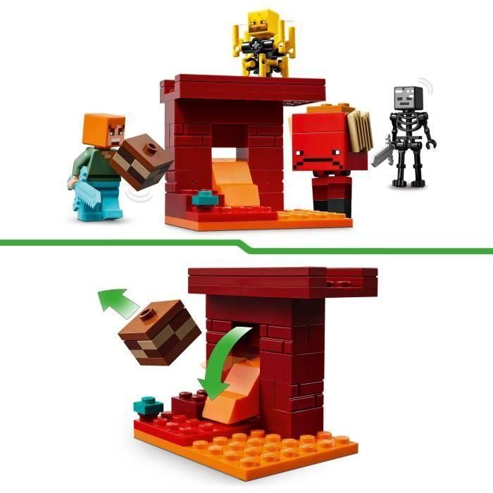 Lego Minecraft Juego de Construcción La Batalla de Lava del Inframundo - Set para Niños 6+ años 2 Lego Minecraft Juego de Construcción La Batalla de Lava del Inframundo - Set para Niños 6+ años 2
