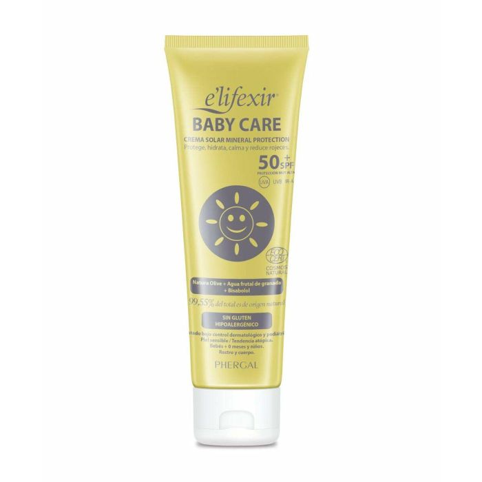 E'Lifexir Baby Care Crema Solar Mineral Protection Spf50+ E'Lifexir Baby Care Crema Solar Mineral Protection Spf50+