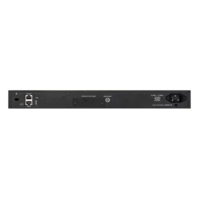 D-Link Switch Gestionado DGS-3130 L3 48 Puertos Gigabit Ethernet 4 Ranuras SFP+ 216 Gbps PoE 370W 2