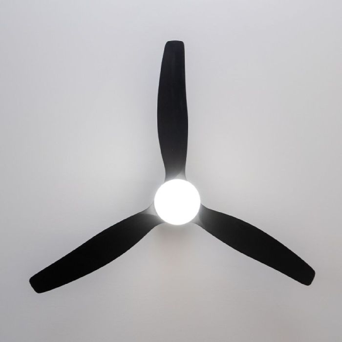 Ventilador de Techo con Luz Cecotec EnergySilence Aero 5600 Aqua Negro Plateado 20 W 40 W 3