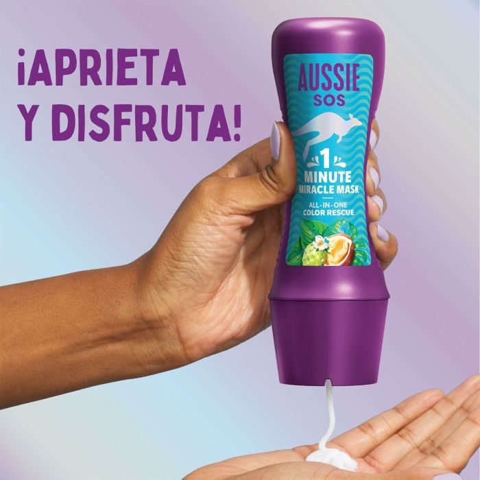 Mascarilla Capilar Aussie SOS 1 MINUTE 250 ml 5 Mascarilla Capilar Aussie SOS 1 MINUTE 250 ml 5
