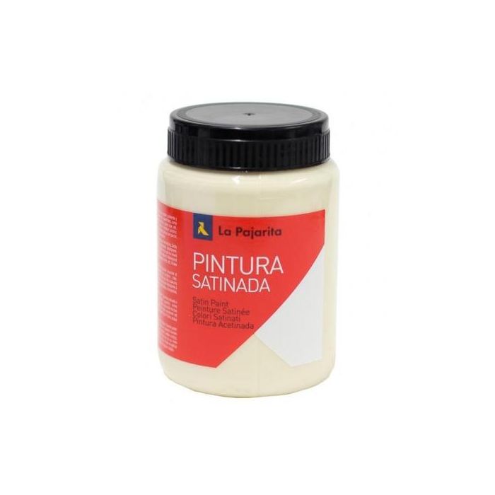 La Pajarita Pintura Satinada L-25 Bote De 375 mL Marfil La Pajarita Pintura Satinada L-25 Bote De 375 mL Marfil