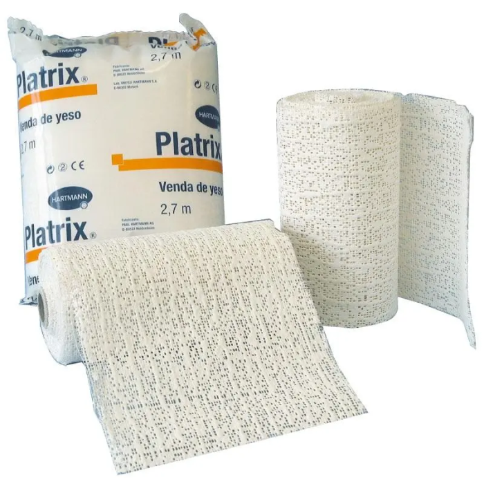 Ligadura De Gesso Platrix 5 cmx2,7M 2 Unidades Hartmann