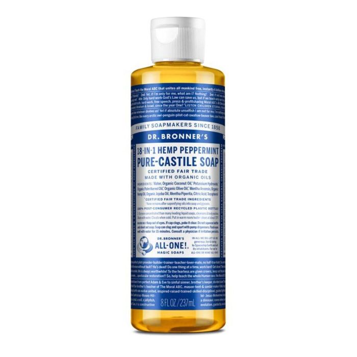 Dr Bronner's Jabón Líquido Menta 240 mL