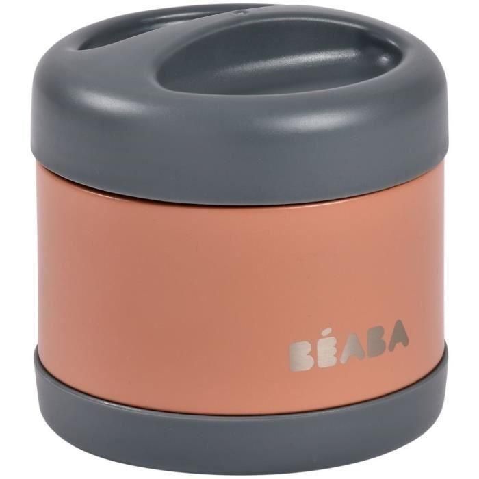 Termo-porción - BEABA - 500 ml - Acero inoxidable - Gris mineral / Terracota 1 Termo-porción - BEABA - 500 ml - Acero inoxidable - Gris mineral / Terracota 1