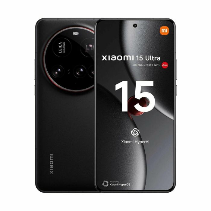 Xiaomi 15U 16-512 BK 15 Ultra Smartphone 16GB RAM 512GB 6.73" WQHD+ 5G Negro NFC Cámara Leica 200MP Snapdragon 8 Elite 18 Xiaomi 15U 16-512 BK 15 Ultra Smartphone 16GB RAM 512GB 6.73" WQHD+ 5G Negro NFC Cámara Leica 200MP Snapdragon 8 Elite 18