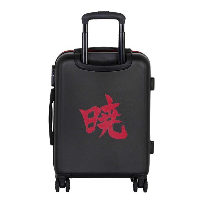 Naruto Maleta de Cabina ABS 4 Ruedas Clouds, Negro, 20x38x55 cm, 27L 4