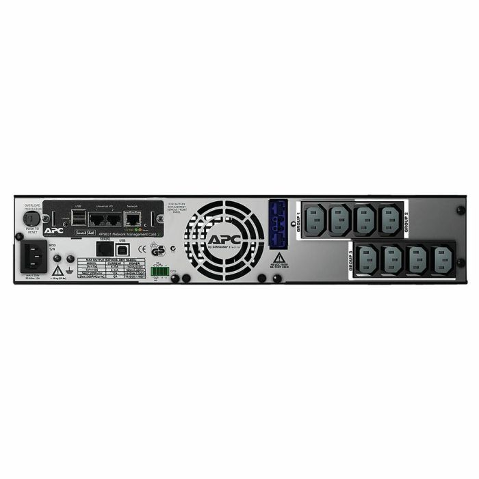 SAI Interactivo APC SMX1500RMI2UNC 1200 W 3 SAI Interactivo APC SMX1500RMI2UNC 1200 W 3