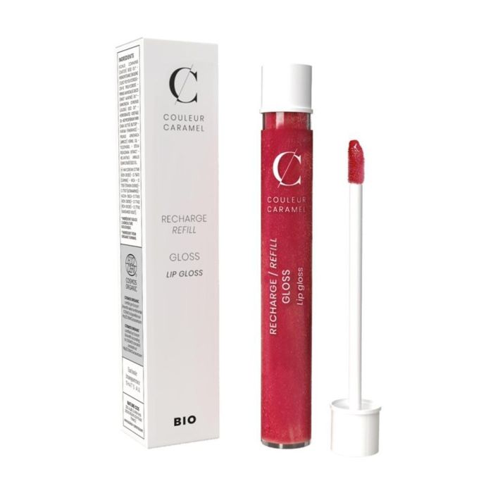 Couleur Caramel Gloss brillo de labios nº805 rouge framboise recarga