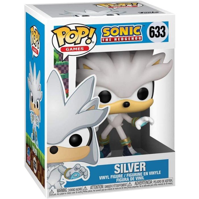 Funko Pop Sega Sonic 30Th Silver 1