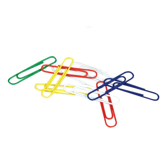 Clips Colores Q-Connect 50 mm Caja De 30 Unidades Colores Surtidos 2