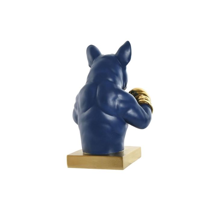 Figura Glam DKD Home Decor Naranja Azul 26 x 35.5 x 28 cm (2 Unidades) 1 Figura Glam DKD Home Decor Naranja Azul 26 x 35.5 x 28 cm (2 Unidades) 1