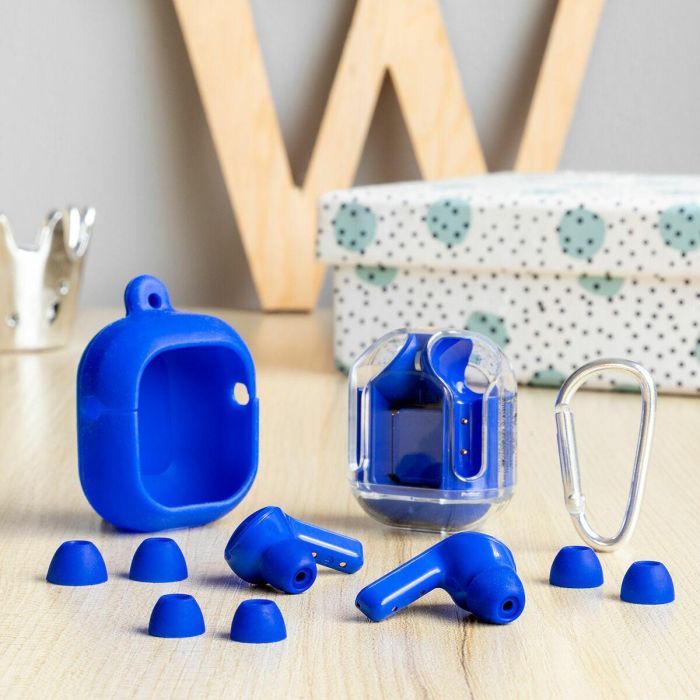 Auriculares Inalámbricos con Estuche de Carga Blue InnovaGoods 11 Auriculares Inalámbricos con Estuche de Carga Blue InnovaGoods 11